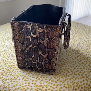 coach exotic leather tote